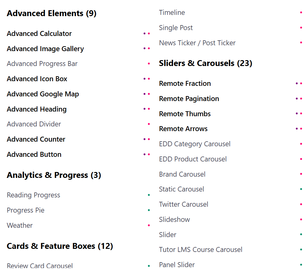 300+ Widgets Built for Clean, Functional Design