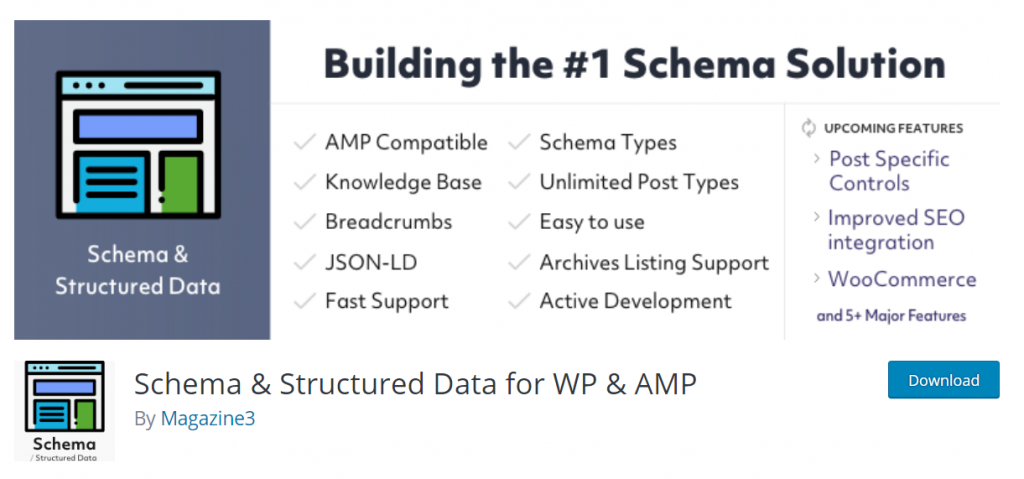 Schema Structured Data Plugin
