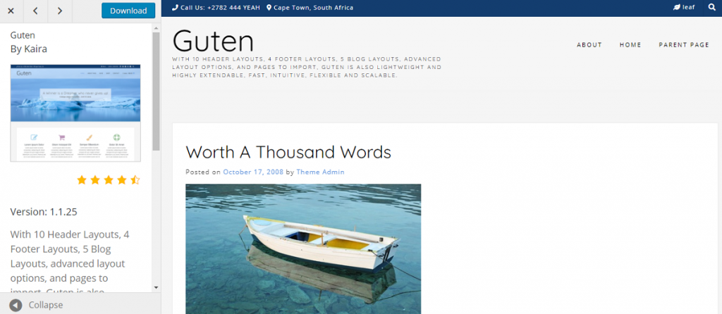 Top 20 Gutenberg Compatible WordPress Themes