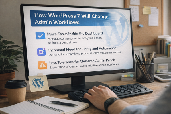 How WordPress 7.0 Will Change Admin Workflows
