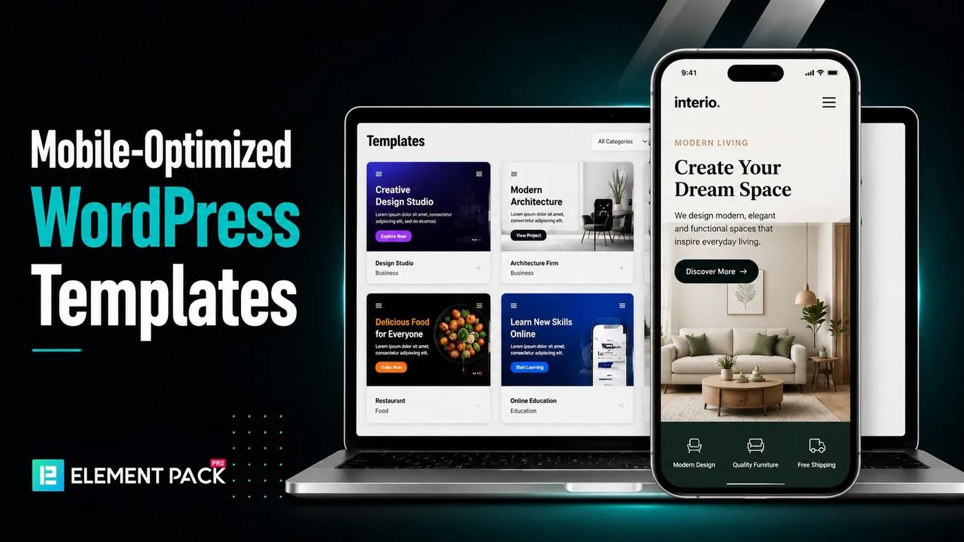 WordPress Templates Optimized for Mobile Devices