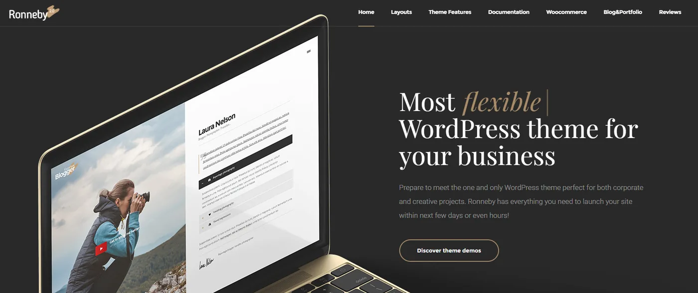 Ronneby multipurpose WordPress theme demo Ronneby multipurpose WordPress theme demo