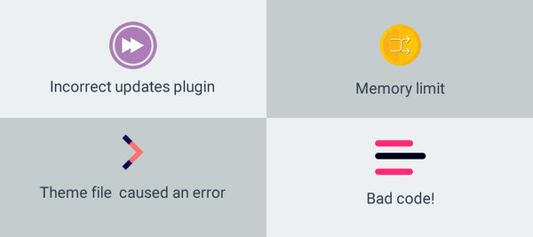 Reasons WordPress white screen