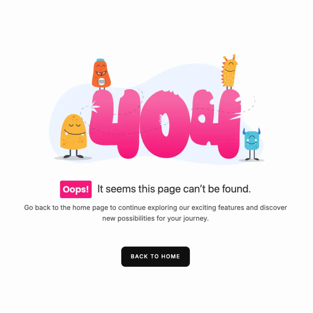 Error Page – 01