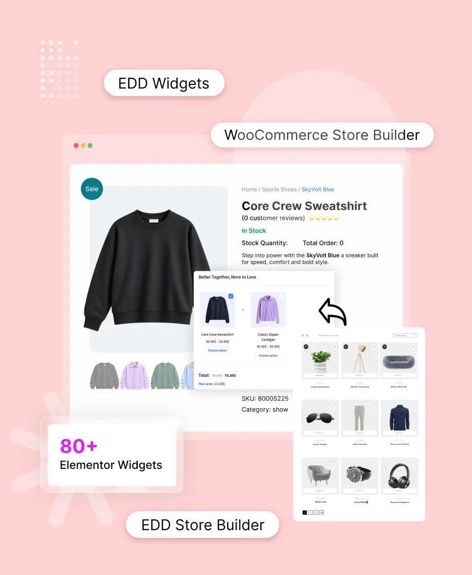 Ultimate Store Kit WooCommerce widgets for Elementor