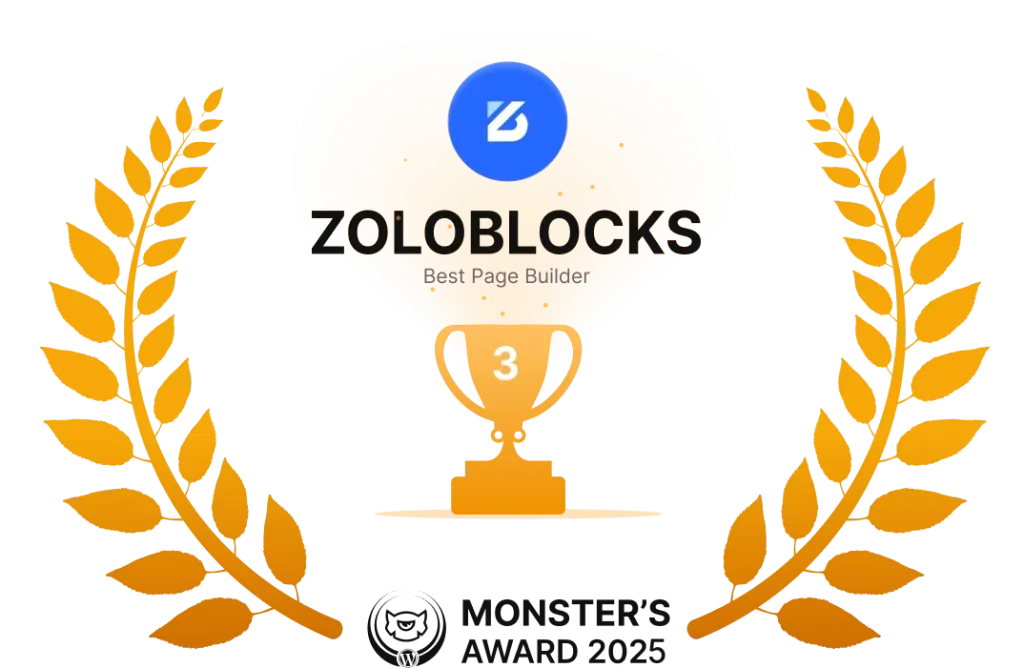 ZoloBlocks Monster's Award 2025
