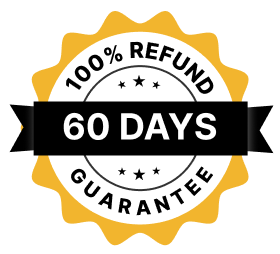 100% Refund — 60 Days Guarantee