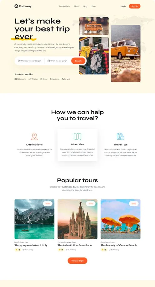 Element Pack Pro template preview