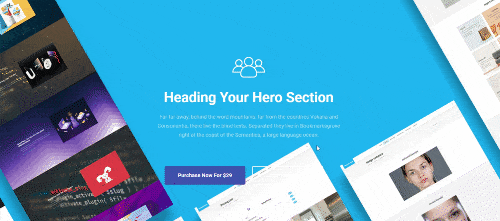 Landing Page Features Section