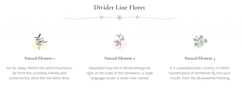 advanced divider Elementor essential addons