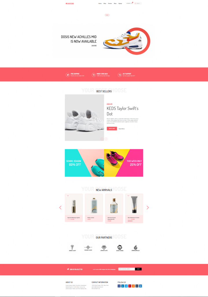 WooCommerce Custom Product Website - SHOESBD