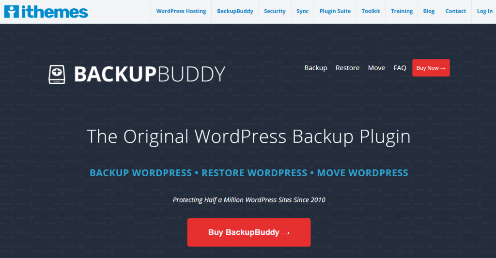 BackupBuddy - wordpress backup plugin