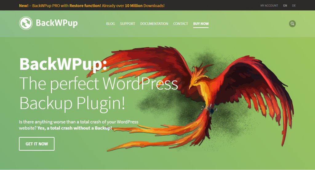 BackWPup - wordpress backup plugin