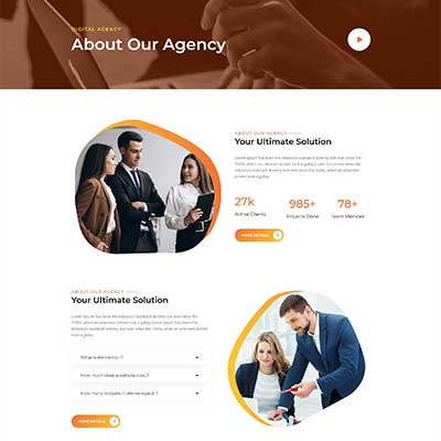 Bd Agency 3-About Page