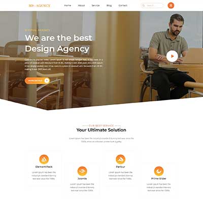 Bd Agency 3-Homepage