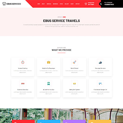 Ebus Service-Services Page