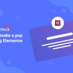 How to make a pop up using Elementor