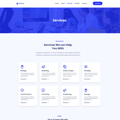 It Services Page