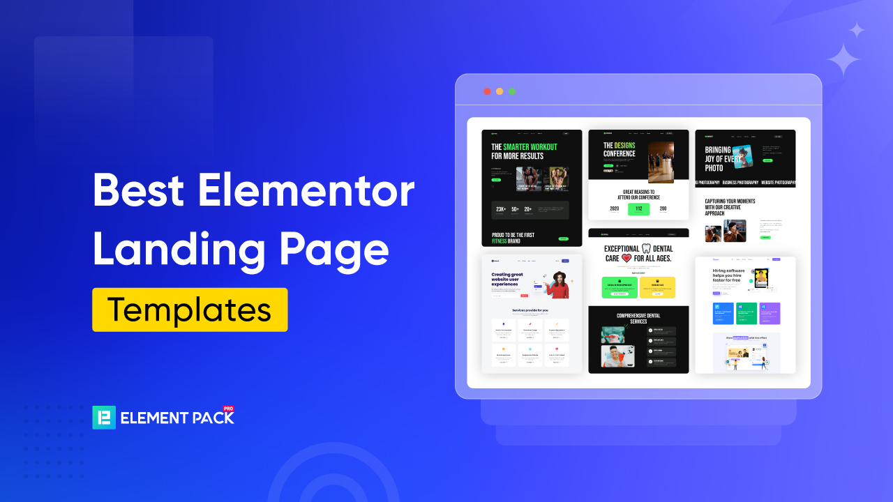 Best Elementor Landing Page Templates