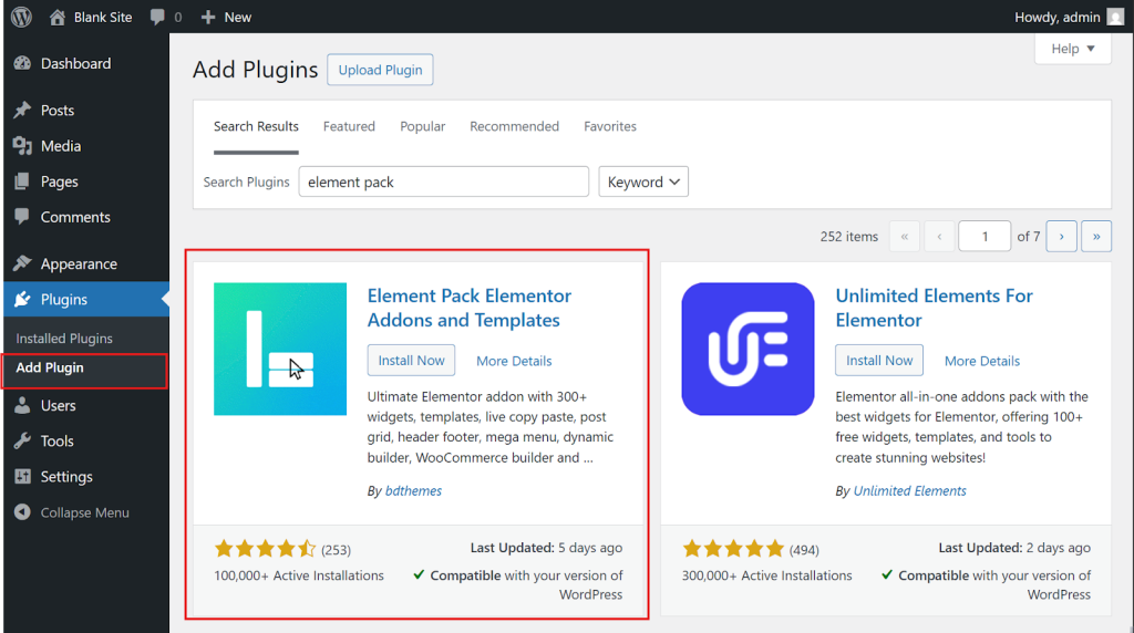 Install Element Pack for 4 advanced parallax effect widgets