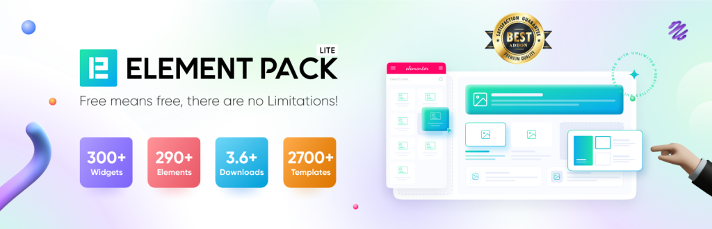 Why Choose Element Pack for Creating All Types of Websites?
