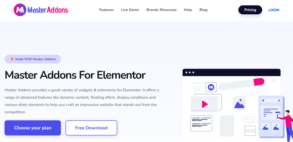 Master Addons - Elementor addon alternatives