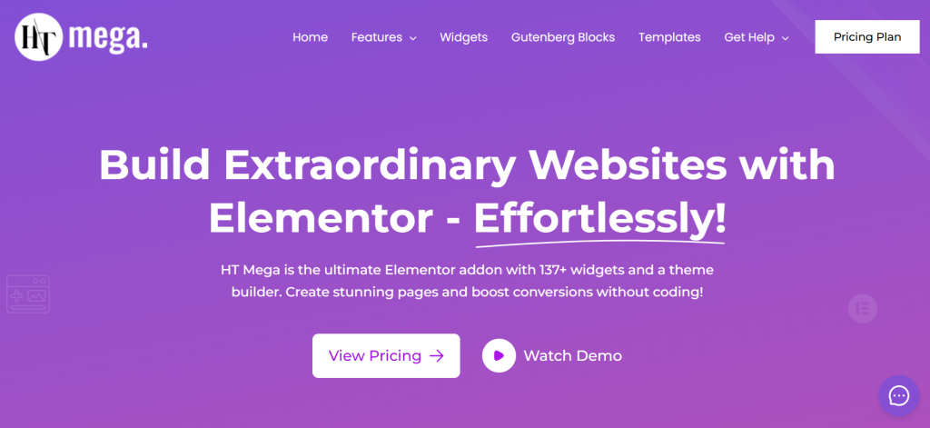 HT Mega - Elementor addon alternatives